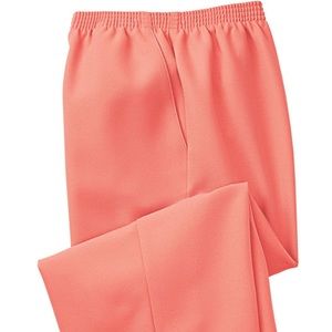 Alfred Dunner pull on Capri pants, peach